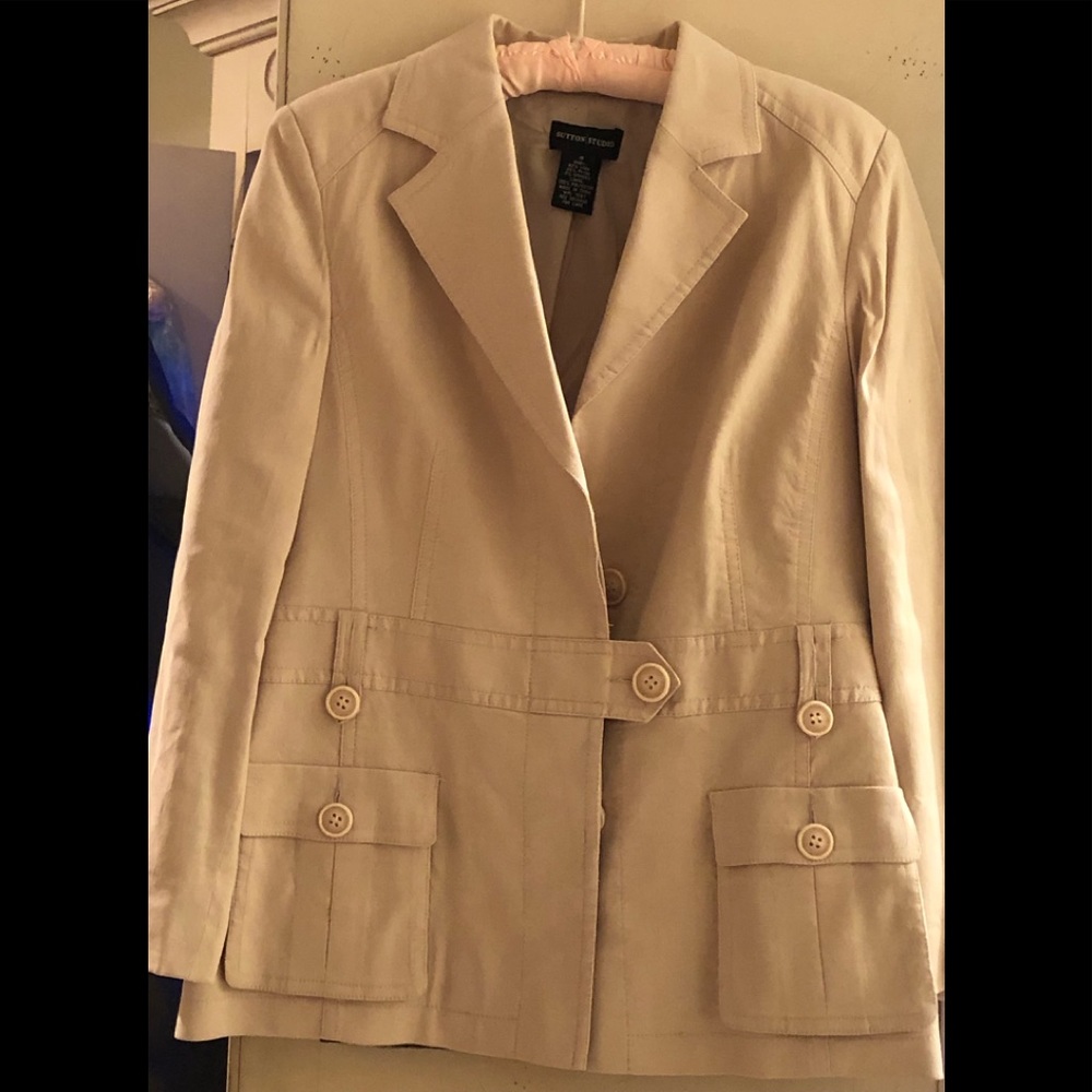 Safari Linen Jacket